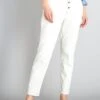 Vaquero Mom Con Talle Muy Alto - L34 - BLANCO -TrendyModa Ventas vaquero mom con talle muy alto l34 blanco zk671 2 frb1