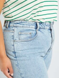 Vaquero Mom De Tiro Alto L34 - 5 Bolsillos - Azul -TrendyModa Ventas vaquero mom de tiro alto l34 5 bolsillos azul acm11 4 frb4