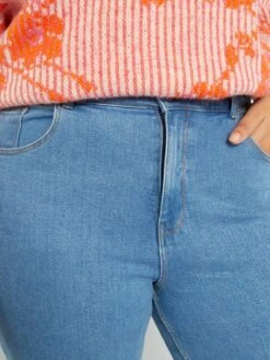 Vaquero Mom Elástico - AZUL 12 Vaquero Mom Elástico - AZUL -TrendyModa Ventas vaquero mom elastico azul zd834 5 frb5