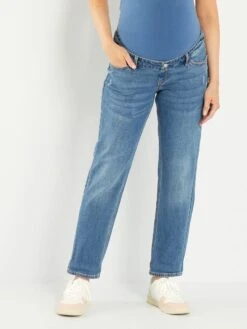 Vaquero Mom Premamá Elástico - AZUL -TrendyModa Ventas vaquero mom premama elastico azul add64 2 frb4