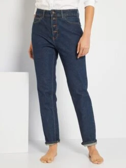 Vaquero Mom Talle Alto L28 - AZUL -TrendyModa Ventas vaquero mom talle alto l28 azul za102 4 frb2