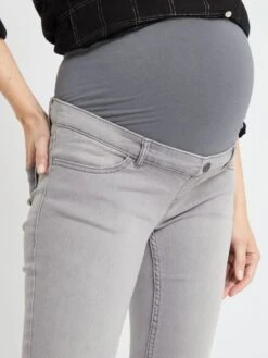 Vaquero Premamá - GRIS -TrendyModa Ventas vaquero premama gris zm284 3 frb4