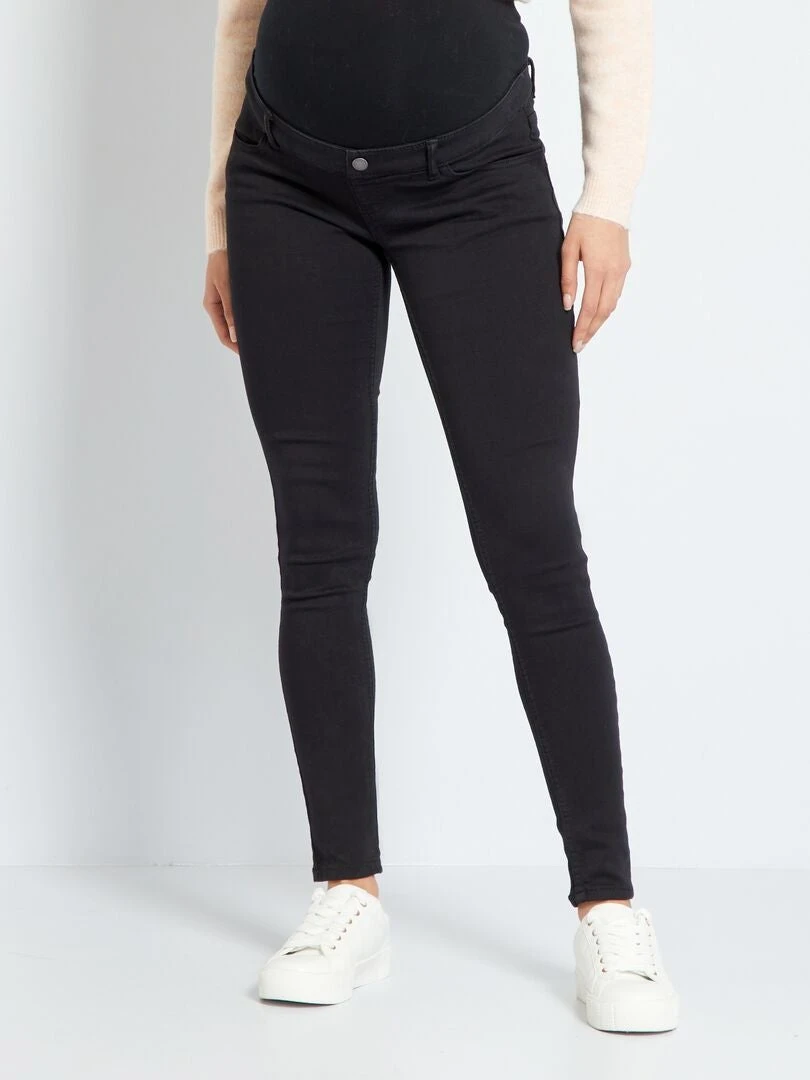 Vaquero Premamá - NEGRO 3 Vaquero Premamá - NEGRO