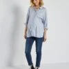 Vaquero Premamá Skinny L28 - AZUL -TrendyModa Ventas vaquero premama skinny l28 azul zm005 2 frb1