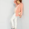 Vaquero Premamá Skinny L28 - Blanco -TrendyModa Ventas vaquero premama skinny l28 blanco zm005 1 frb1