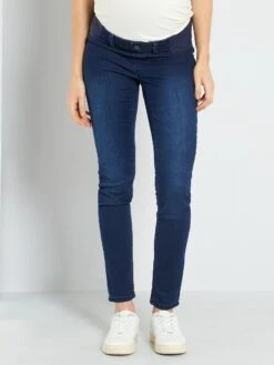 Vaquero Premamá Super Skinny - AZUL -TrendyModa Ventas vaquero premama super skinny azul xw843 1 frb2