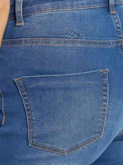 Vaquero Premamá Super Skinny Banda Baja - AZUL -TrendyModa Ventas vaquero premama super skinny banda baja azul xm590 3 frb5