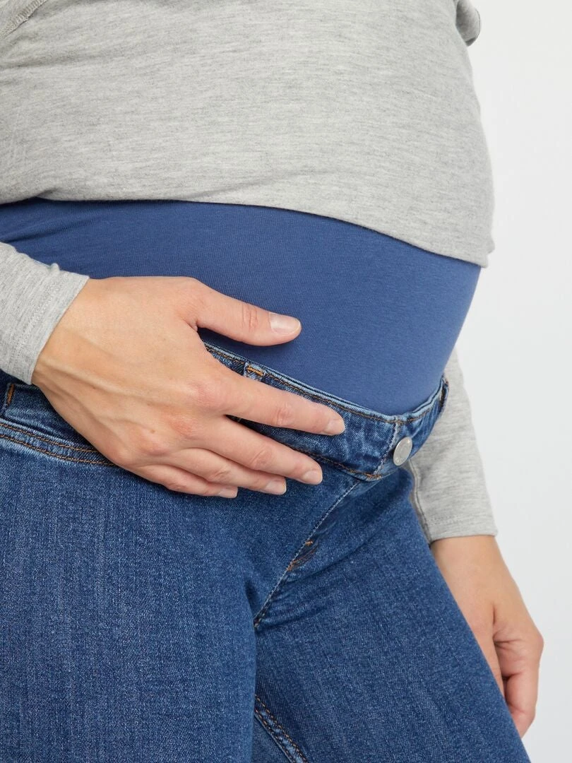 Vaquero Premamá Superelástico - AZUL 5 Vaquero Premamá Superelástico - AZUL - Imagen 3