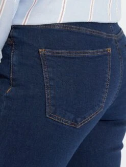 Vaquero Recto De Talle Alto - L30 - AZUL -TrendyModa Ventas vaquero recto de talle alto l30 azul zk742 3 frb5