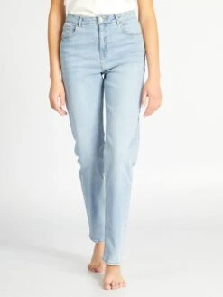 Vaquero Regular De Tiro Alto 38/28L - Azul