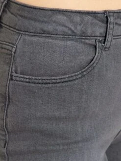 Vaquero Regular De Tiro Alto - L28 - GRIS -TrendyModa Ventas vaquero regular de tiro alto l28 gris zk738 2 frb5