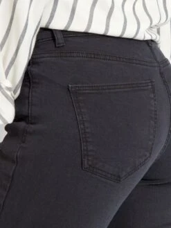 Vaquero Regular De Tiro Alto - L28 - NEGRO 9 Vaquero Regular De Tiro Alto - L28 - NEGRO -TrendyModa Ventas vaquero regular de tiro alto l28 negro zk738 1 frb4