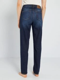 Vaquero Regular De Tiro Alto - L34 - ENJUAGUE1 -TrendyModa Ventas vaquero regular de tiro alto l34 enjuague1 aci47 2 frb3