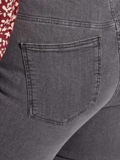 Vaquero Regular Elástico - GRIS -TrendyModa Ventas vaquero regular elastico gris zk377 2 frb4