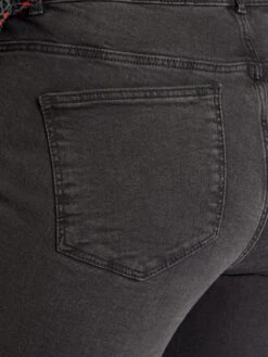 Vaquero Regular Elástico - NEGRO -TrendyModa Ventas vaquero regular elastico negro zk377 1 frb5