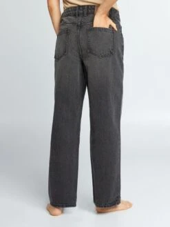 Vaquero Regular - NEGRO -TrendyModa Ventas vaquero regular negro aoe83 4 frb3