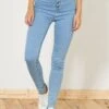 Vaquero Skinny Con Efecto Moldeador - AZUL -TrendyModa Ventas vaquero skinny con efecto moldeador azul wh686 3 frb1