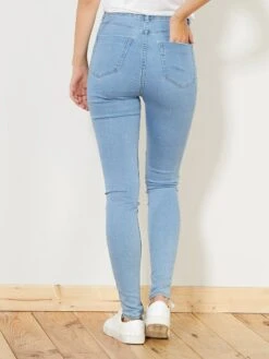 Vaquero Skinny Con Efecto Moldeador - AZUL -TrendyModa Ventas vaquero skinny con efecto moldeador azul wh686 3 frb5