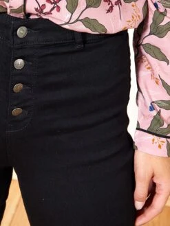 Vaquero Skinny Con Efecto Moldeador - NEGRO -TrendyModa Ventas vaquero skinny con efecto moldeador negro wh686 1 frb7