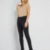 Vaquero Skinny Con Push-up L28 - NEGRO -TrendyModa Ventas vaquero skinny con push up l28 negro zk643 1 frb1