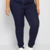 Vaquero Skinny De Talle Alto - Azul