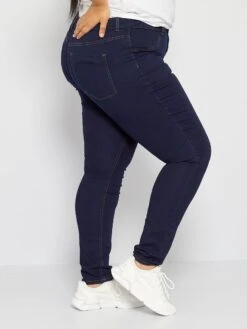 Vaquero Skinny De Talle Alto - Azul -TrendyModa Ventas vaquero skinny de talle alto azul vl758 5 frb3