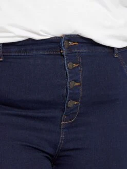 Vaquero Skinny De Talle Alto - Azul -TrendyModa Ventas vaquero skinny de talle alto azul vl758 5 frb5