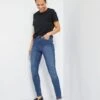 Vaquero Skinny De Talle Alto - L30 - AZUL -TrendyModa Ventas vaquero skinny de talle alto l30 azul zk646 4 frb1