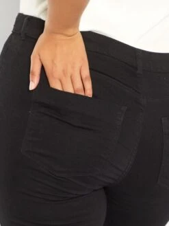 Vaquero Skinny De Talle Alto - Negro -TrendyModa Ventas vaquero skinny de talle alto negro vl758 1 frb6