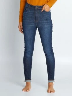 Vaquero Skinny De Tiro Alto - L30 - ENJUAGUE1 -TrendyModa Ventas vaquero skinny de tiro alto l30 enjuague1 acf38 2 frb2