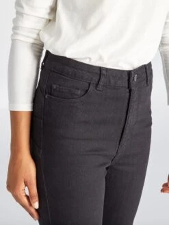 Vaquero Skinny De Tiro Alto - L30 - NEGRO 10 Vaquero Skinny De Tiro Alto - L30 - NEGRO -TrendyModa Ventas vaquero skinny de tiro alto l30 negro acf38 1 frb4