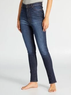 Vaquero Skinny De Tiro Alto - L34 - ENJUAGUE1 -TrendyModa Ventas vaquero skinny de tiro alto l34 enjuague1 aci41 2 frb2