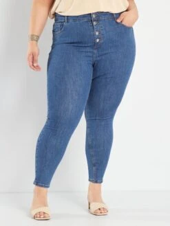 Vaquero Skinny De Tiro Alto - PIEDRA1 -TrendyModa Ventas vaquero skinny de tiro alto piedra1 acg04 3 frb2