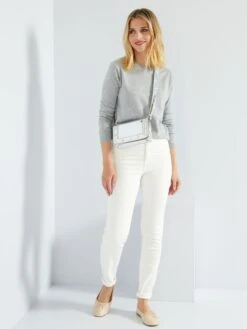 Vaquero Skinny Fit - L28 - BLANCO -TrendyModa Ventas vaquero skinny fit l28 blanco zk651 1 frb2