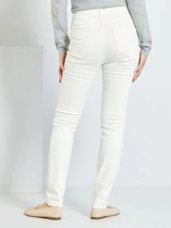Vaquero Skinny Fit - L28 - BLANCO -TrendyModa Ventas vaquero skinny fit l28 blanco zk651 1 frb3