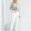 Vaquero Skinny Fit/corte Muy Entallado - BLANCO -TrendyModa Ventas vaquero skinny fitcorte muy entallado blanco zk656 1 frb1