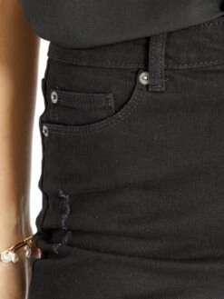 Vaquero Skinny Fit/corte Muy Entallado - NEGRO -TrendyModa Ventas vaquero skinny fitcorte muy entallado negro zk658 1 frb5