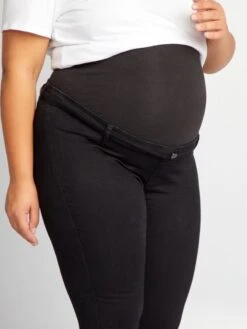 Vaquero Skinny Premamá - NEGRO -TrendyModa Ventas vaquero skinny premama negro adx48 1 frb3