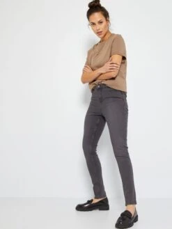 Vaquero Skinny Push-up L28 - GRIS