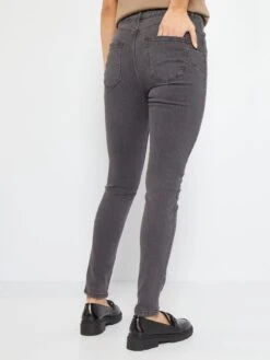 Vaquero Skinny Push-up L28 - GRIS -TrendyModa Ventas vaquero skinny push up l28 gris zk643 2 frb3