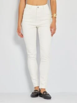 Vaquero Skinny Push-up - L32 - BLANCO