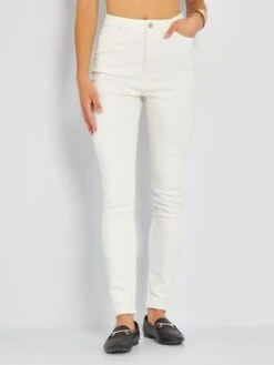 Vaquero Skinny Push-up - L34 - BLANCO