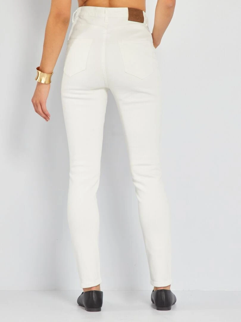 Vaquero Skinny Push-up - L34 - BLANCO 5 Vaquero Skinny Push-up - L34 - BLANCO - Imagen 3