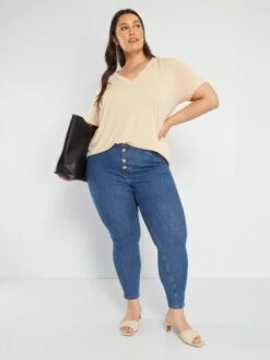 Vaquero Skinny/corte Muy Ajustado - L28 - AZUL