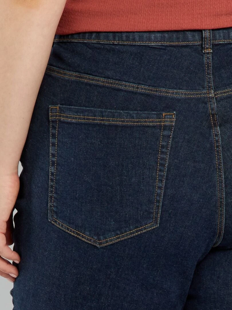 Vaquero Slim De Talle Alto - L32 - AZUL 5 Vaquero Slim De Talle Alto - L32 - AZUL - Imagen 3