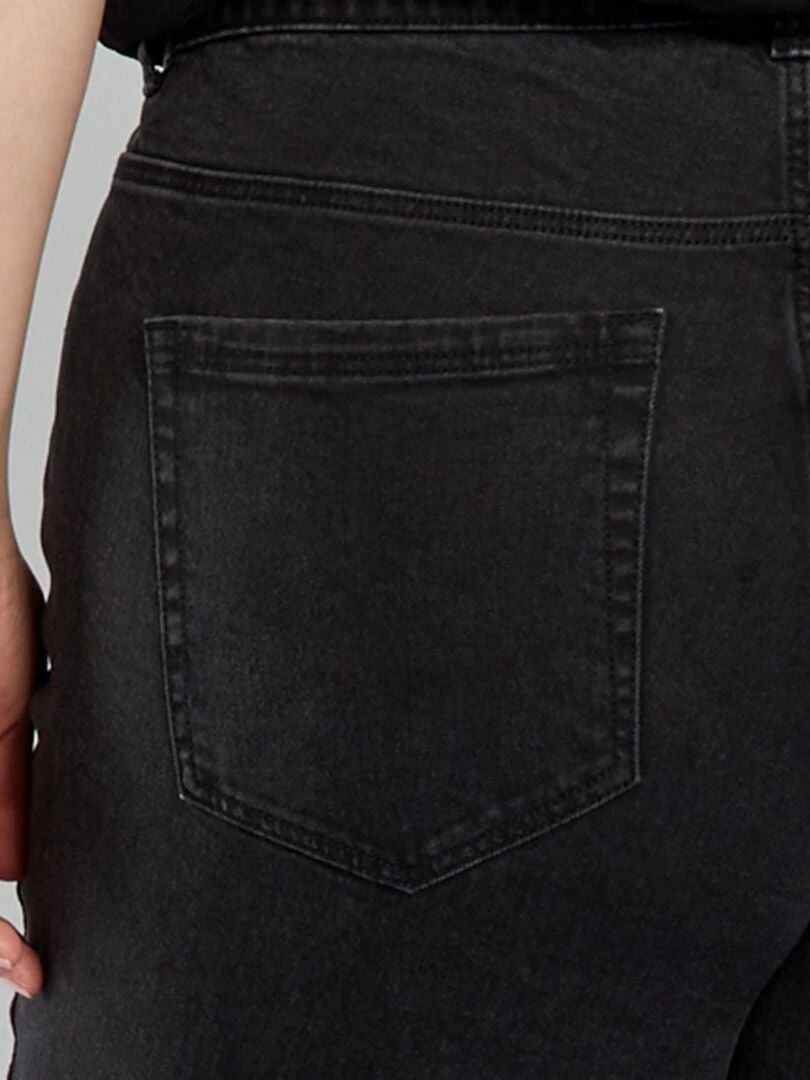 Vaquero Slim De Talle Alto - L32 - NEGRO 6 Vaquero Slim De Talle Alto - L32 - NEGRO - Imagen 4