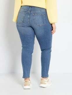 Vaquero Slim Elástico - 30L - AZUL 9 Vaquero Slim Elástico - 30L - AZUL -TrendyModa Ventas vaquero slim elastico 30l azul zj382 5 frb3