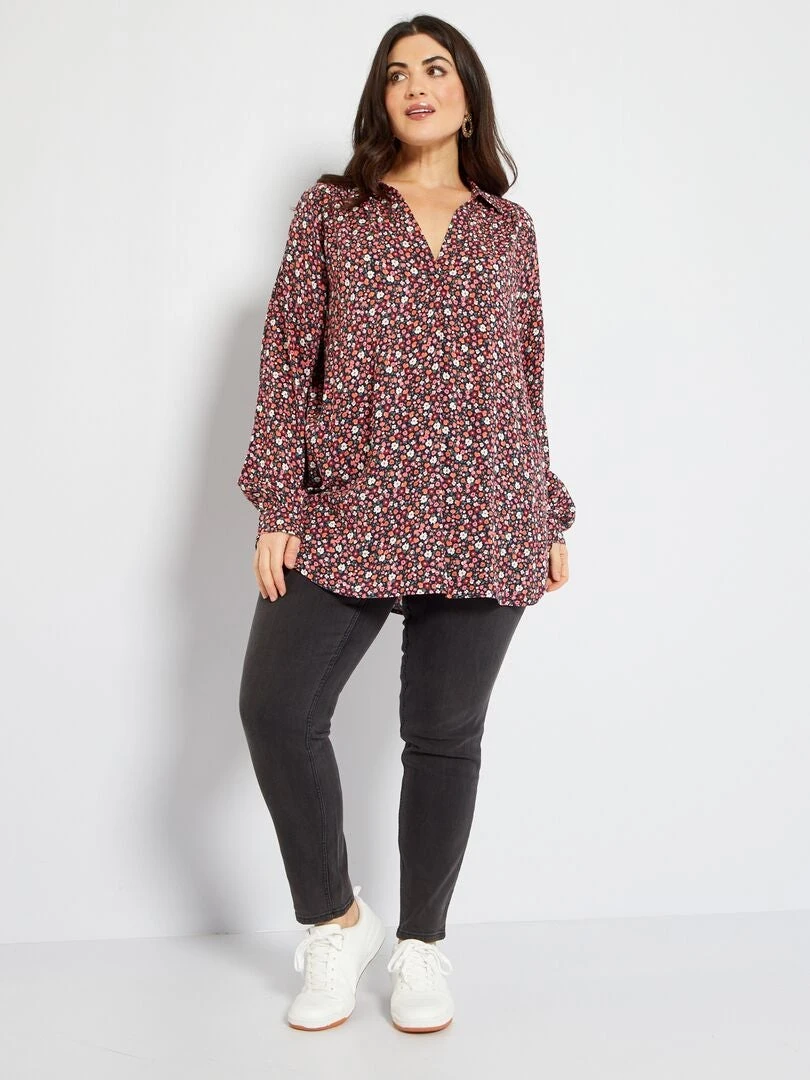 Vaquero Slim Elástico - 30L - NEGRO 4 Vaquero Slim Elástico - 30L - NEGRO - Imagen 2