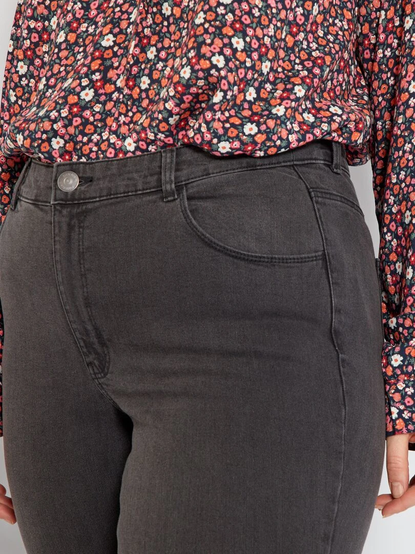 Vaquero Slim Elástico - 30L - NEGRO 6 Vaquero Slim Elástico - 30L - NEGRO - Imagen 4