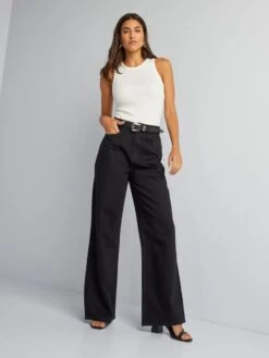 Vaquero Wide Leg - 32 L - NEGRO